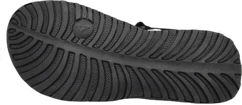Čierne štýlové športové sandály