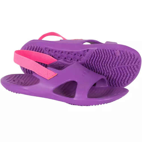Dievčenské papuče do vody vo fialovej a ružovej farbe