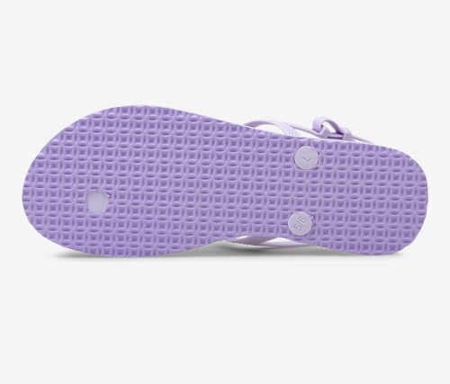 Dámske letné sandále fialové