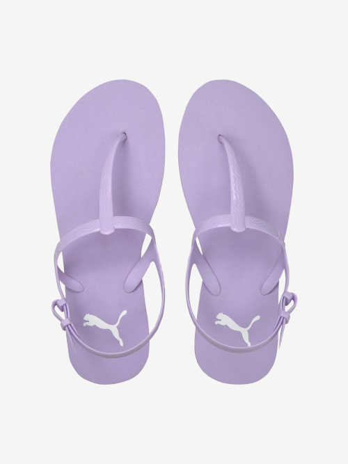 Letné sandále Puma fialové