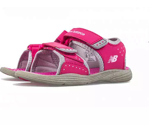 Dievčenské ružové sandále NEW BALANCE