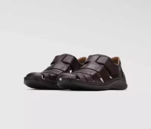 Moderné pánske kožené sandále Rieker