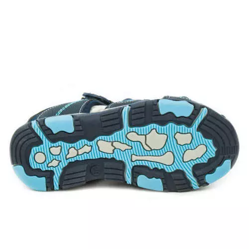 Detské modré letné sandále