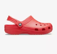 Dámske červené topánky crocs