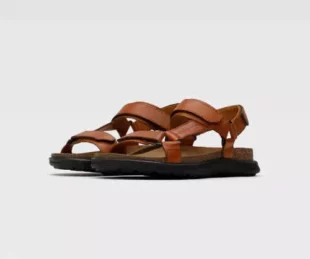 Pánske luxusné kožené sandále