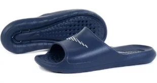 Modré pánske letné bazénové šľapky Nike